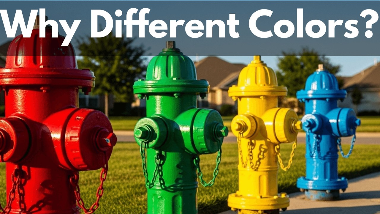 Why Are Fire Hydrants Different Colors? It’s Not Aesthetic