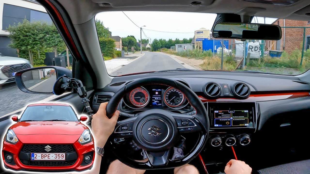 2022 Suzuki Swift Sport POV Test Drive | 0-100 | Hybrid 129 hp
