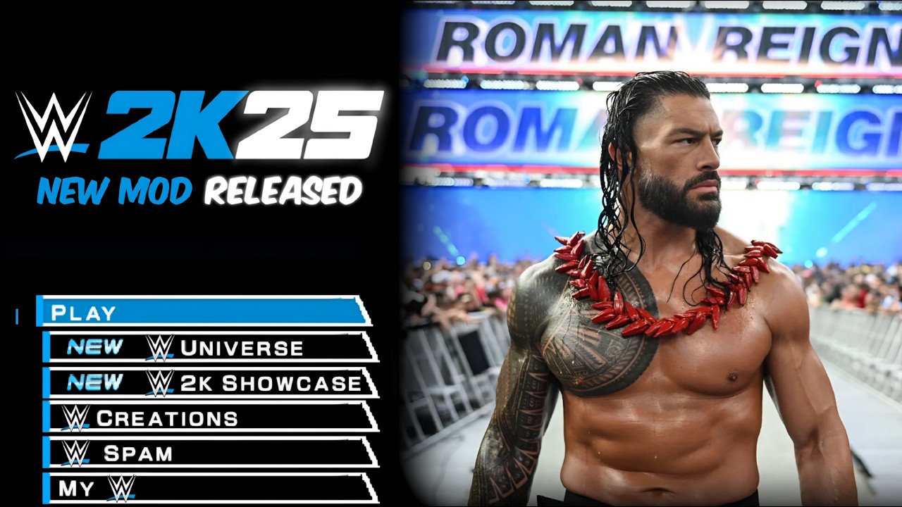 WWE 2K25 PPSSPP Android (Lite) 🤯 | Review And Gameplay 🔥