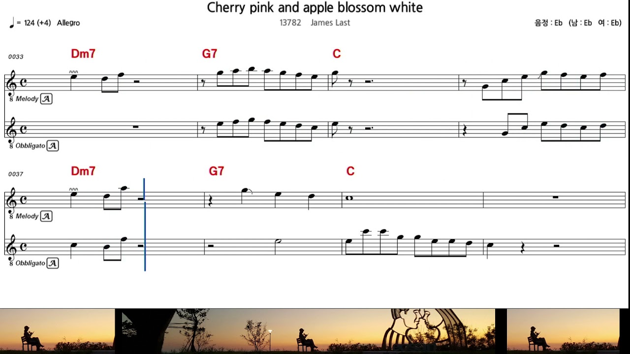 손영호 색소폰-  cherry pink and Apple blossom white(james last))AS