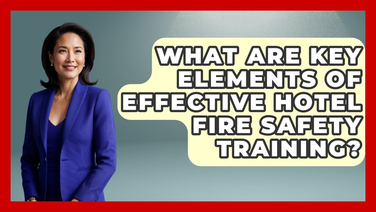 What Are Key Elements Of Effective Hotel Fire Safety Training? - Hospitality Management Mastery