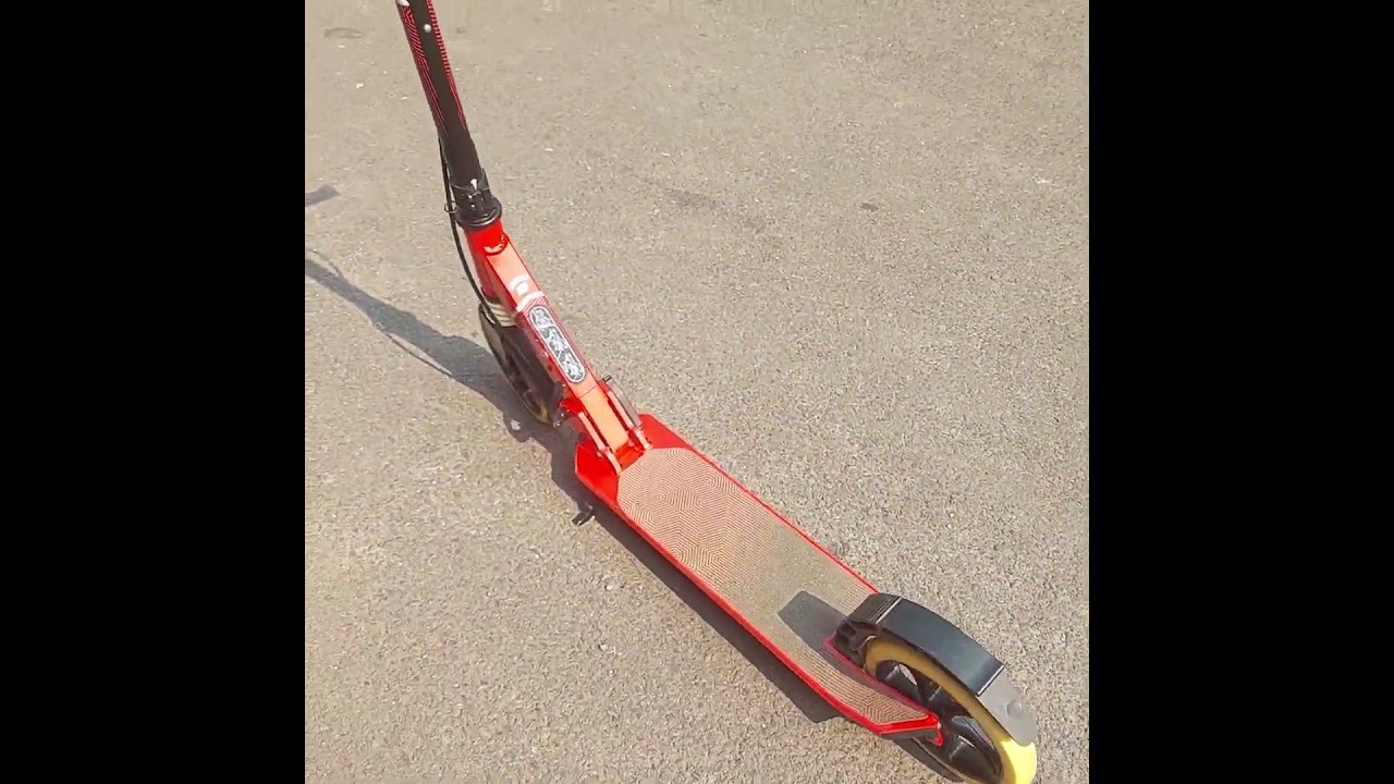 Oxelo Decathlon Scooter Mid 9 - Red - Manual