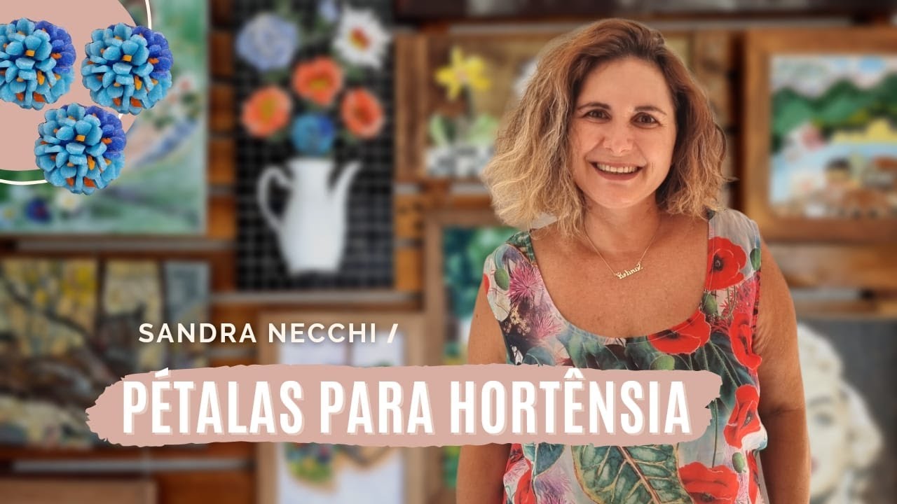 MOSAICO | Aprenda pétalas para hortênsia Lindas e Fáceis!!