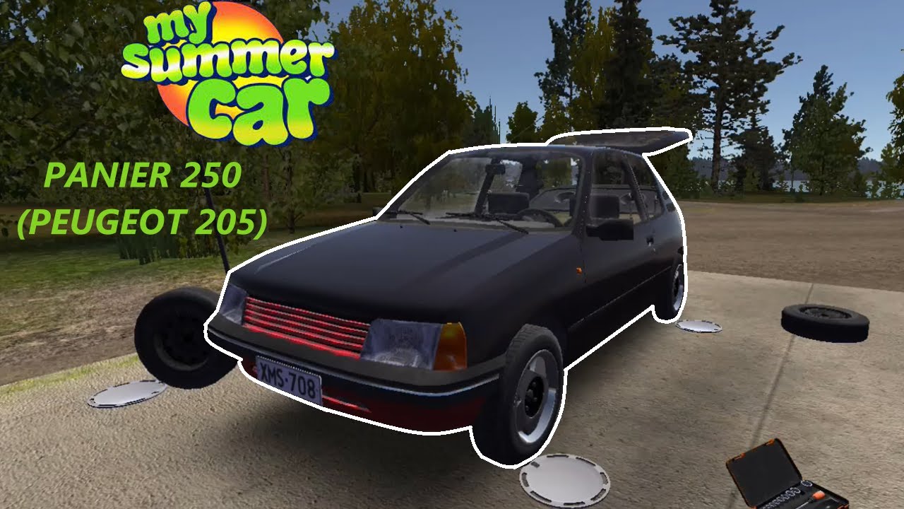 NEW DRIVEABLE CAR - Panier 250 - My Summer Car #41