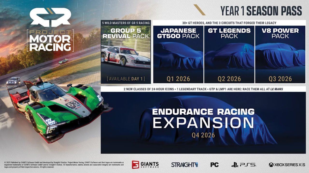 Project Motor Racing: ПОДРОБНЕЕ О КОНТЕНТАХ DLC И ДОПОЛНИТЕЛЬНОГО АБОНЕМЕНТА 1 ГОДА! (PMR DLC)