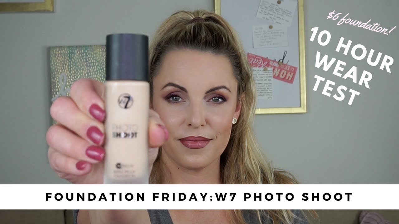 $6 Foundation - 10 Hour Wear Test, Better then the Rest?? || Foundation Friday - Elle Leary Artistry