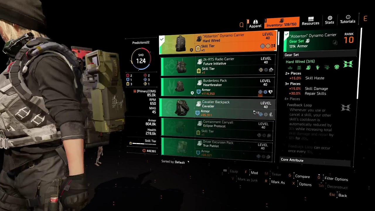 Division 2: WHERE'S MY LOOT!? MR ANDERSON!?!?(Matrix reference)