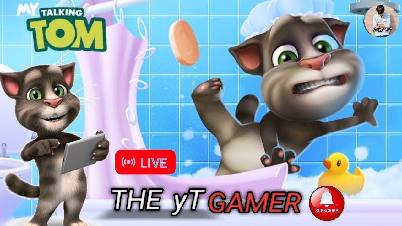 talking tom game 🔴 live 😁 