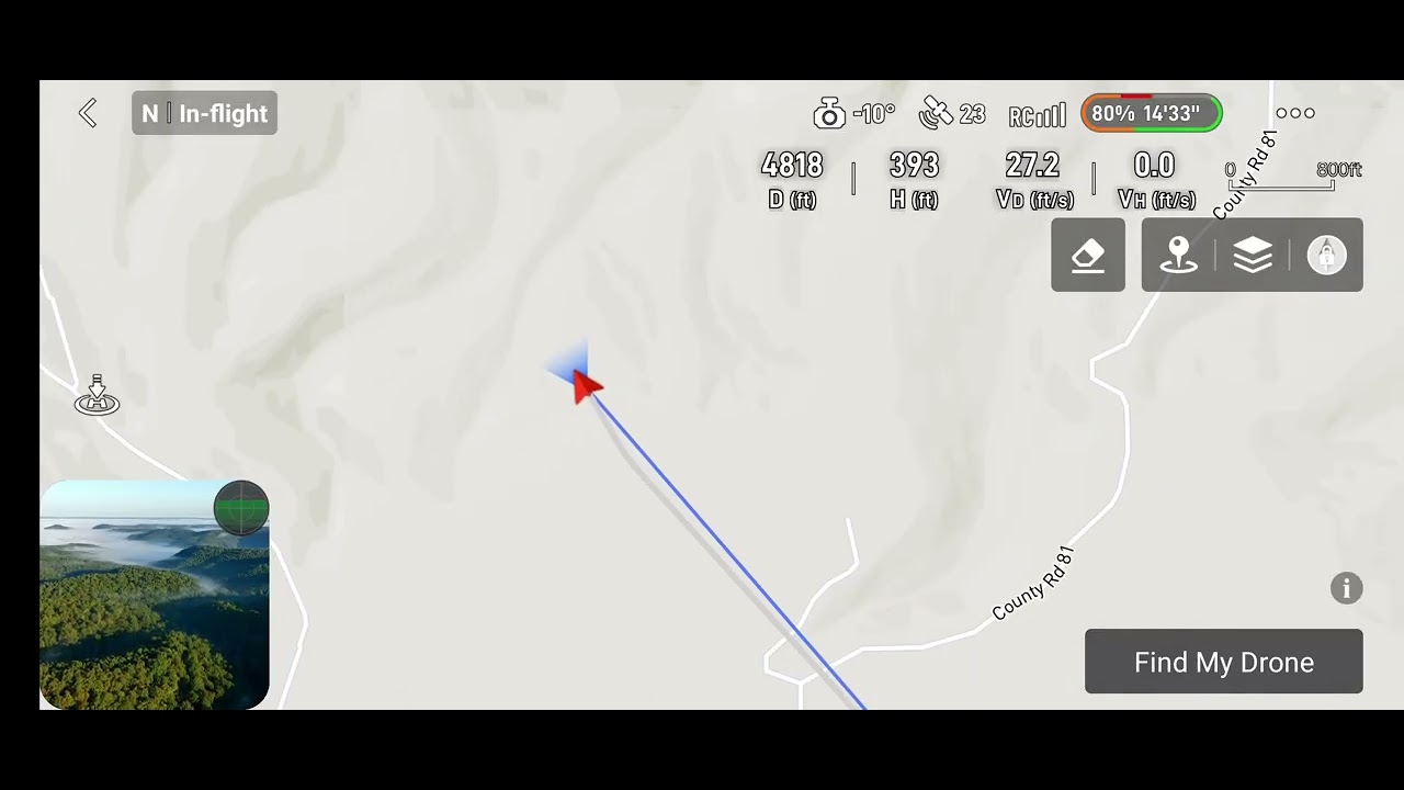 A beautiful flight this morning approaching fog..Potensic Atom 2.