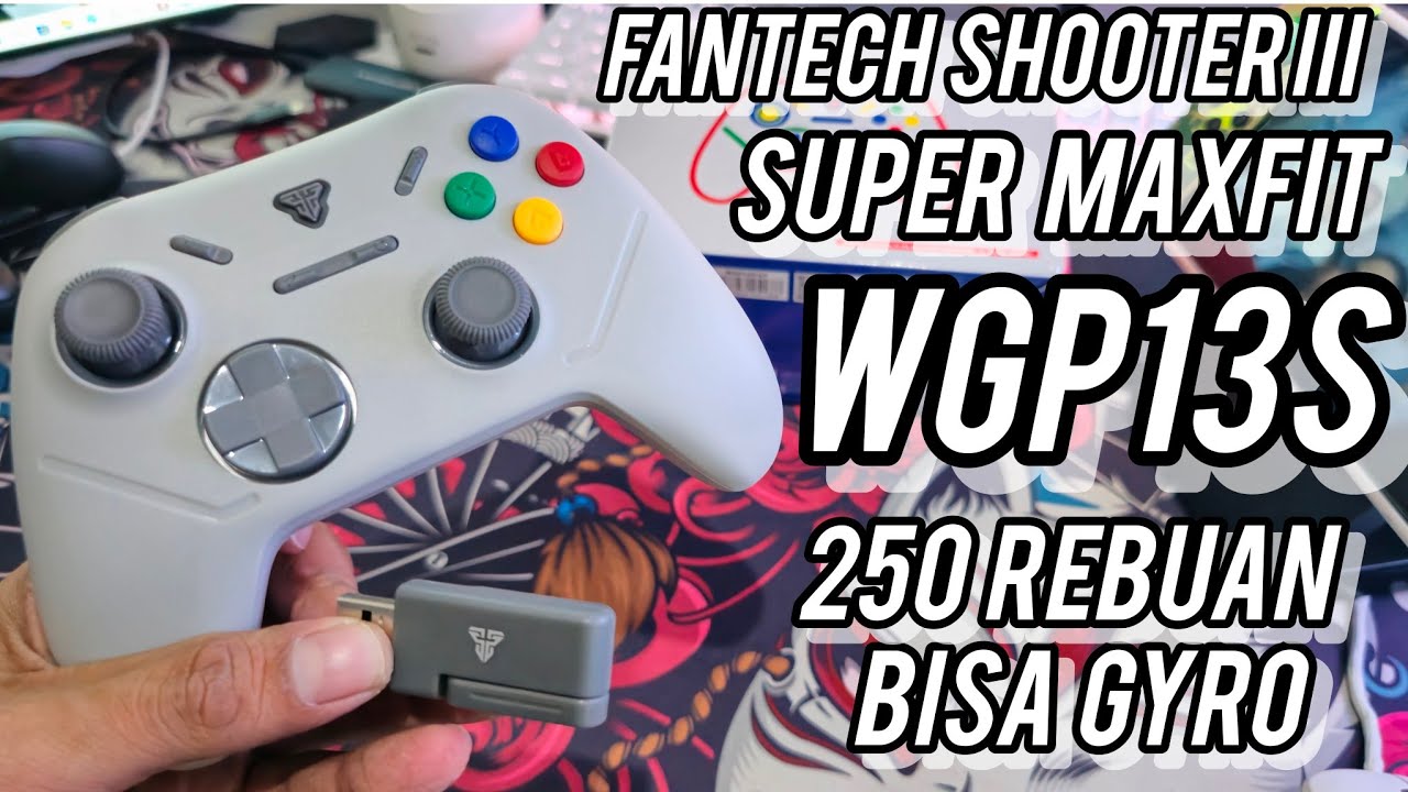 Fantech Shooter III WGP13S Super Maxfit Grey - Umboxing & Review