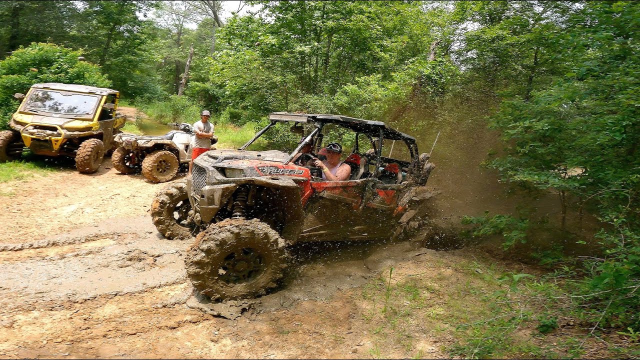 Can-Am Definitely NOT Getting Pulled Out By A Polaris | River Run
