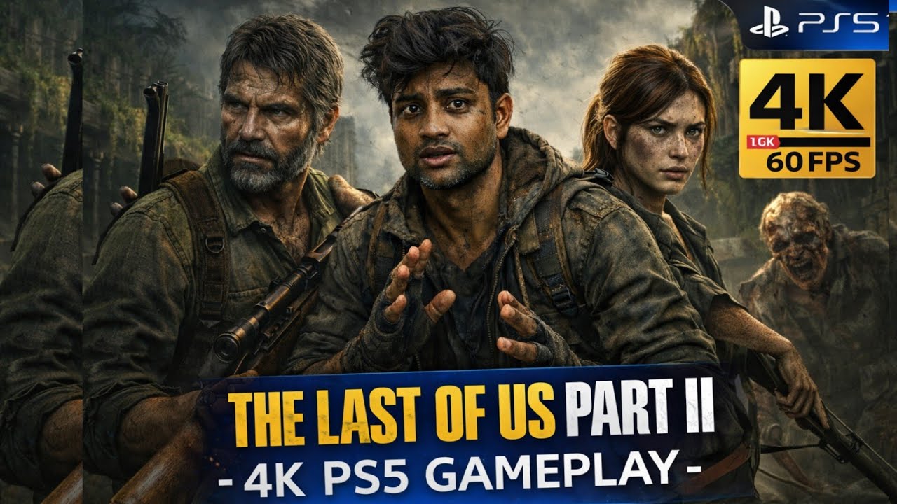 LAST OF US 2 | Part -3 |When the World Ends || End of the World | Fight to Live | 4K HDR 2026