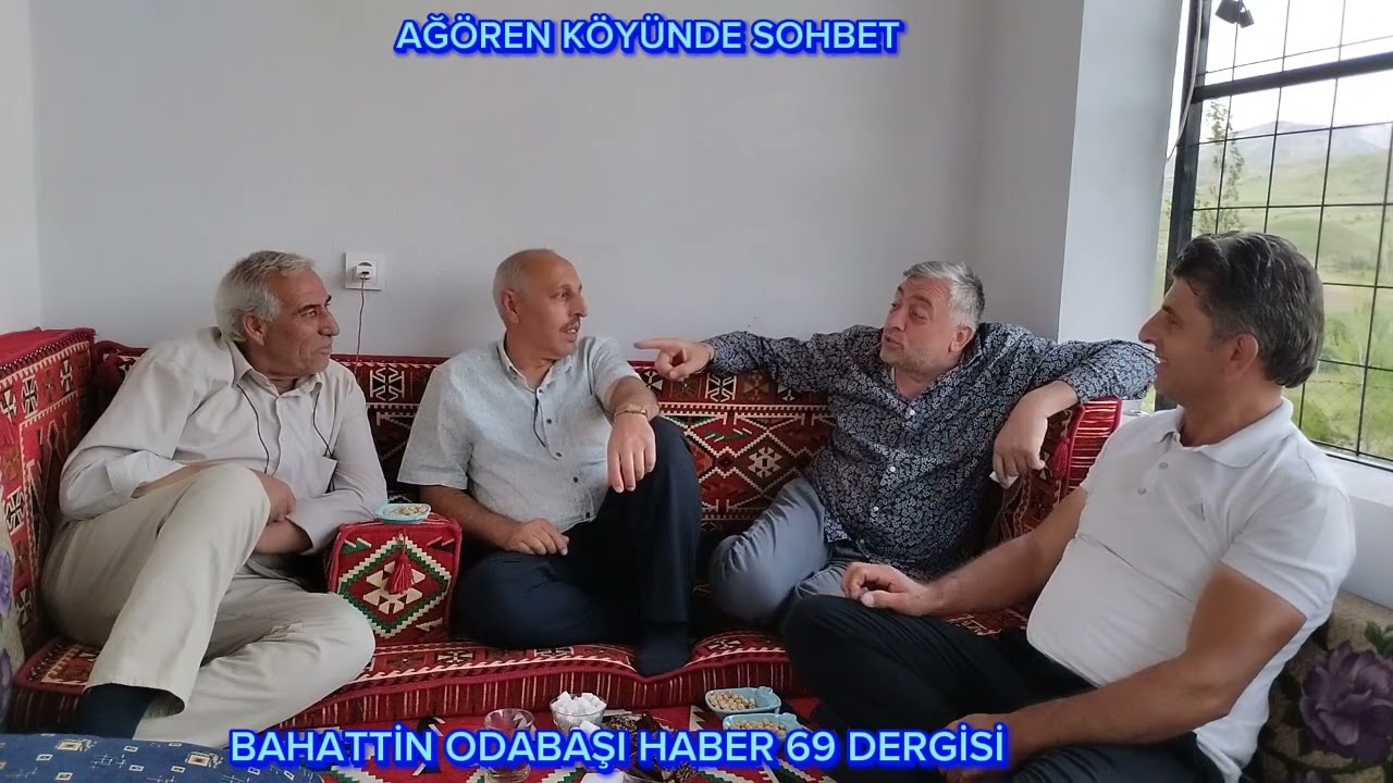 BAYBURT AĞÖREN KÖYÜNDE KOYU SOHBET