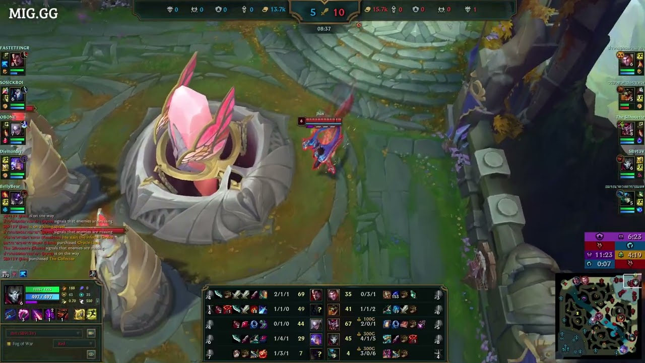 Jhin Hubris VS Darius