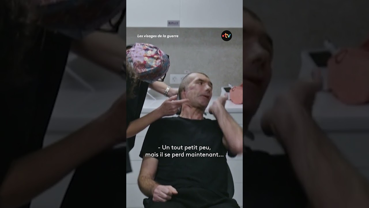 Ce soldat ukrainien retrouve l'ou&iuml;e gr&acirc;ce &agrave; des chirurgiens fran&ccedil;ais