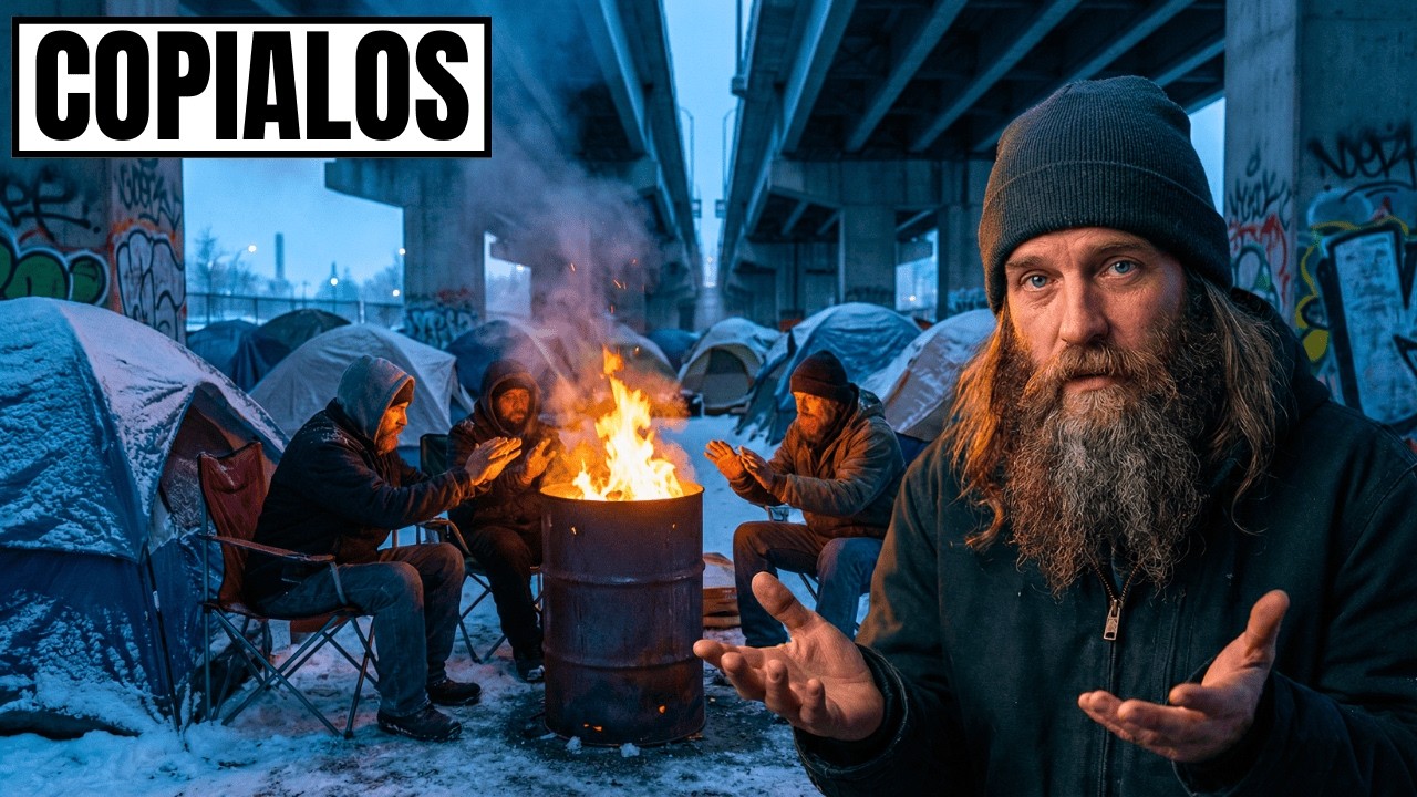 Cómo las Personas SIN Hogar Sobreviven a los Gélidos Inviernos sin Congelarse