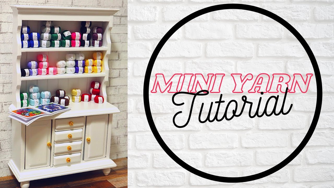Dollhouse Tutorial - Mini Yarn - Free PDF Labels