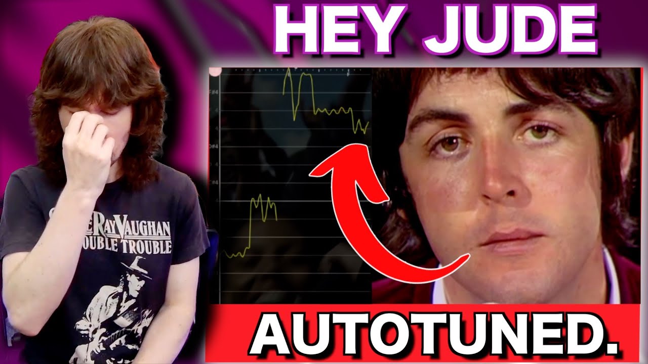 I can't BELIEVE it. They've AUTO-TUNED Hey Jude.