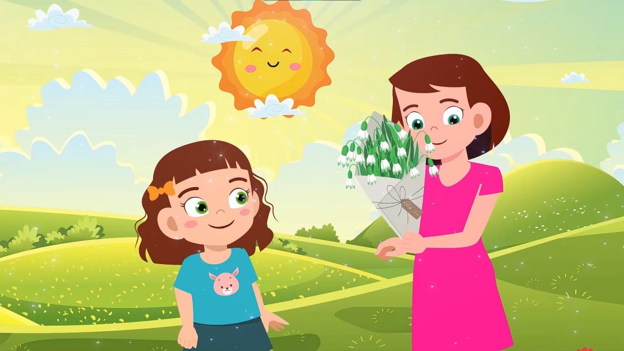 Ziua Mamei - cântece animate pentru copii