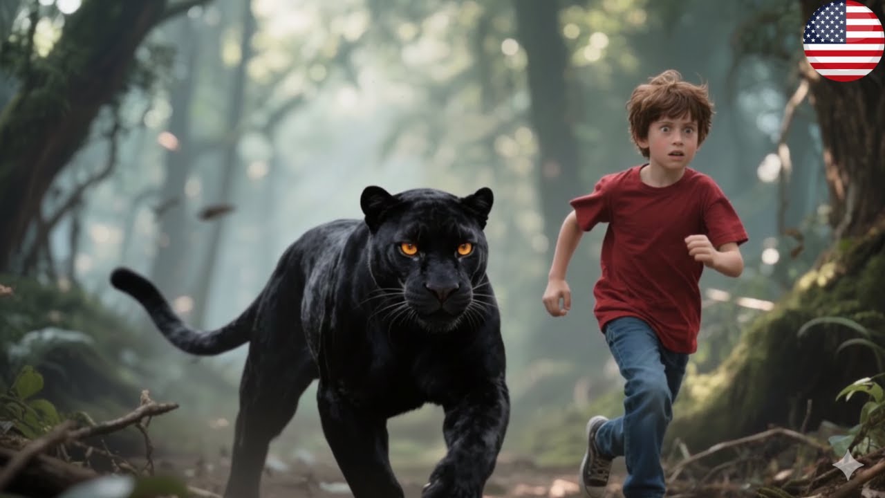 The Jungle Book Mowgli and The Black Panther 🌴3D 4K Bedtime Stories for Kids in English #cartoon