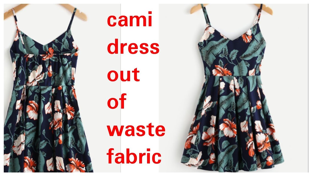 Diy:Convert old waste fabric into cami dress/Tunic dress
Hindi