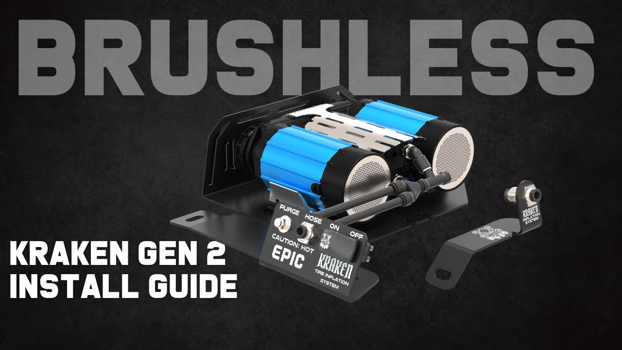 How To Install The Kraken GEN2 with the ARB BRUSHLESS Twin Compressor!