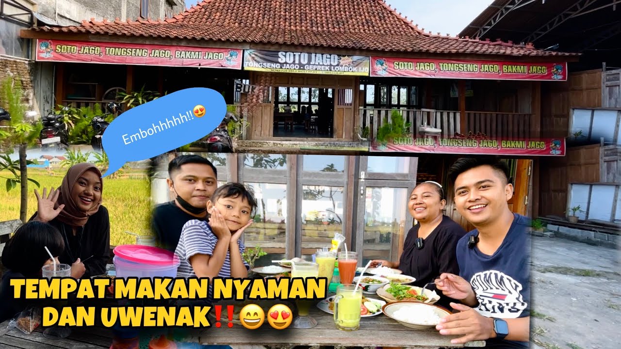 GE BAMS AJAK MAKAN BANUNG SEKELUARGA DI SOTO JAGO WATES‼️||DAILY VLOG || Uuuweenakkk 😍