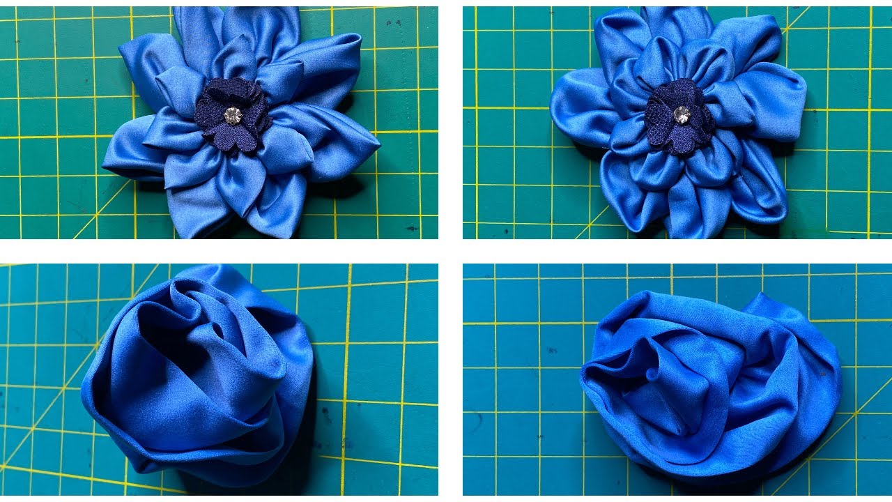 HOW TO MAKE FABRIC ROSES