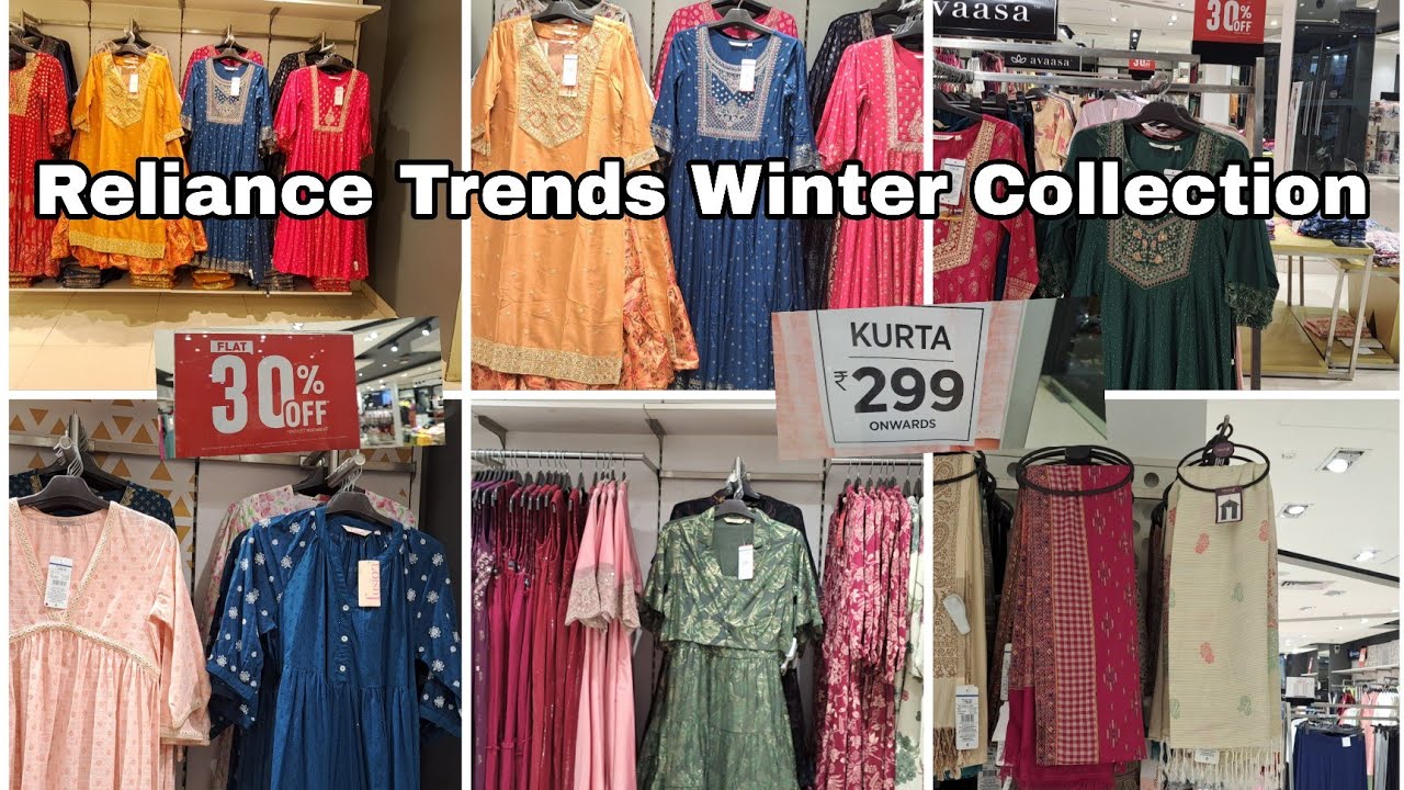 Зимняя коллекция Reliance Trends || Женская коллекция Trends