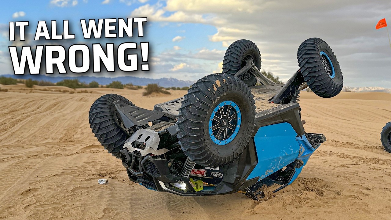 Our trip went HORRIBLY wrong! HUGE WRECK in Glamis!