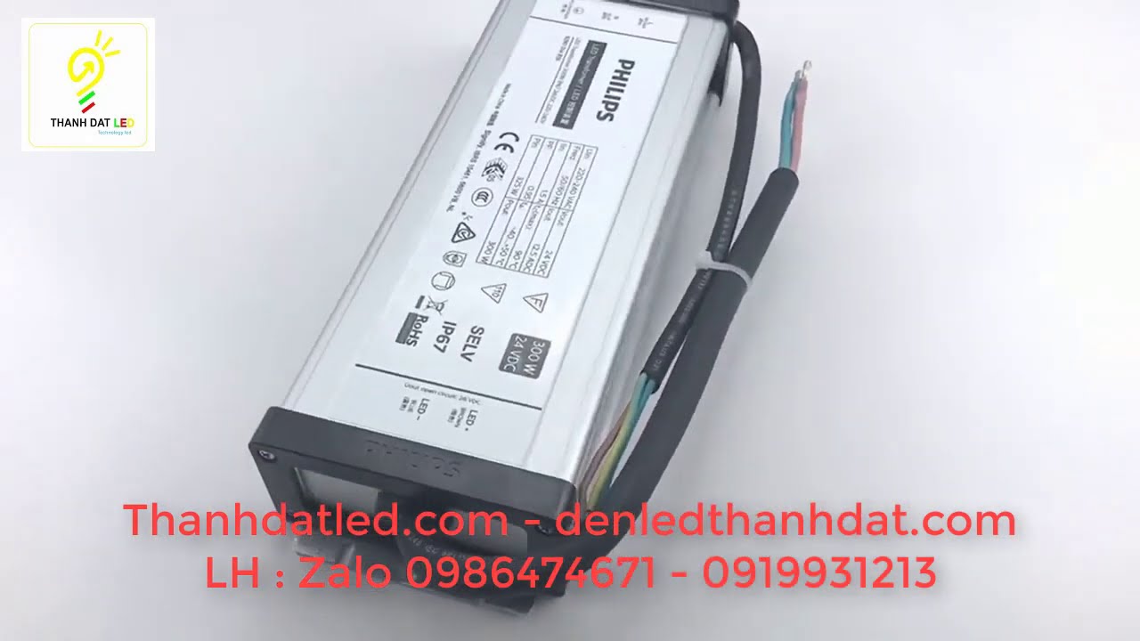 Nguồn driver Philips Xitanium 300w AOC