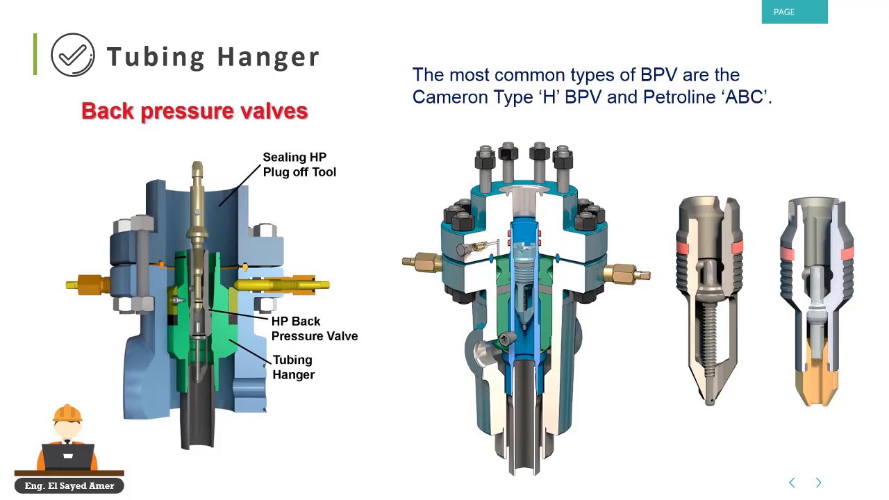 Back Pressure Valve, Wear Bushing and Ring Gaskets