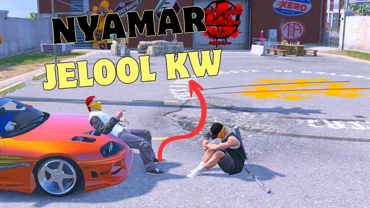 MENJADI JELOOL KW! MENGEJUTKAN ANAK ANAK TRICKSTER!! - GTA V ROLEPLAY INDONESIA