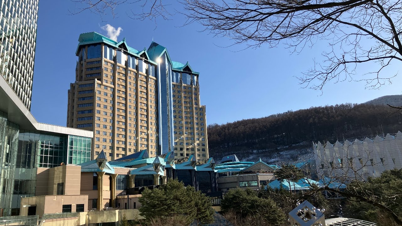 강원랜드 가는 길 (The way to Kangwon Land Casino, South Korea)