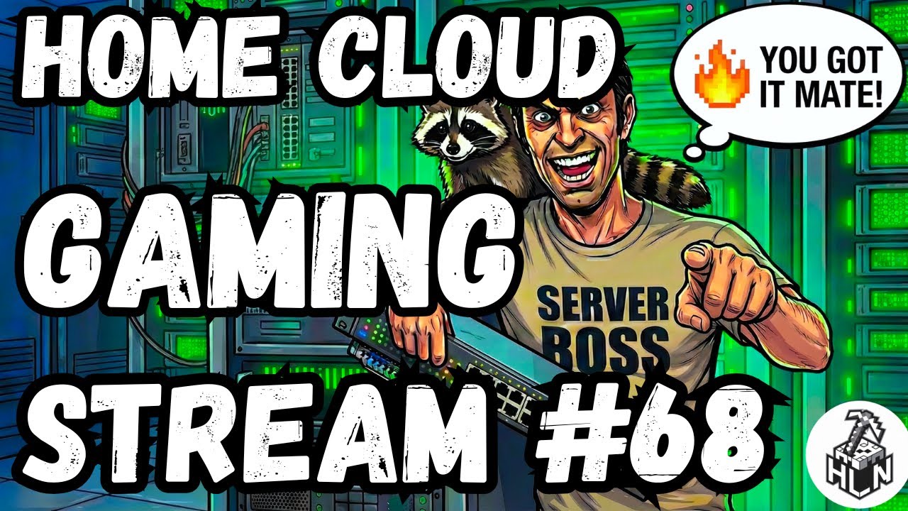 Home Cloud Gaming Server Edition #68 (Ryzen 7 5700X & MSI RTX 3050)