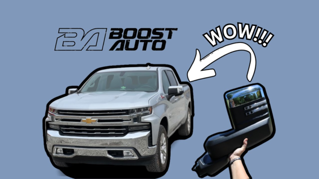 Boost Auto Tow Mirrors Install – 2019+ Silverado How-To Guide