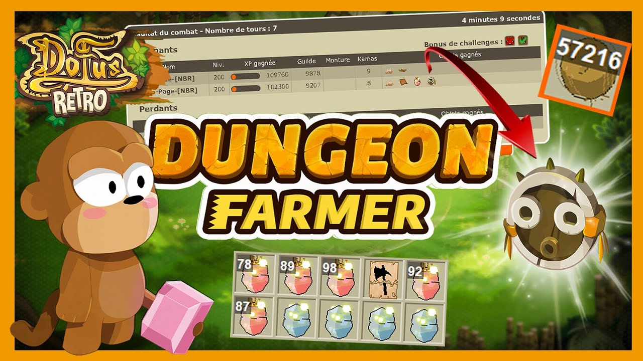 Mon Plus Gros Rush Moon ! 448 Boss Tués, 94 Boucliers Drop : Résumé Event Donjon Farmer Moon !