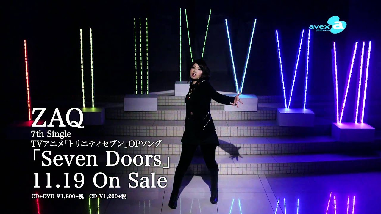 ZAQ / TVアニメ「トリニティセブン」オープニングテーマソング「Seven Doors」 PV(Short Ver.)