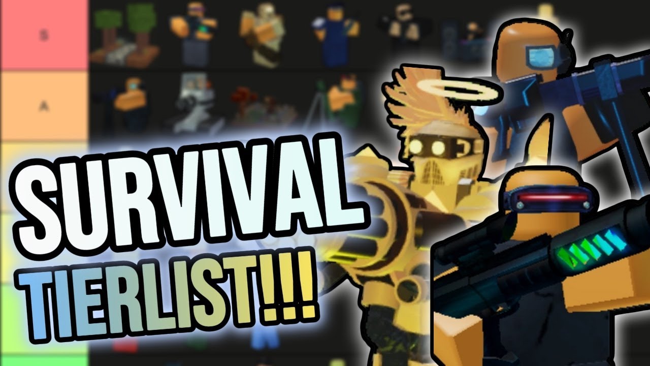 Tower Battles: Ultimate 2025 SURVIVAL TIERLIST for 2025! | Roblox