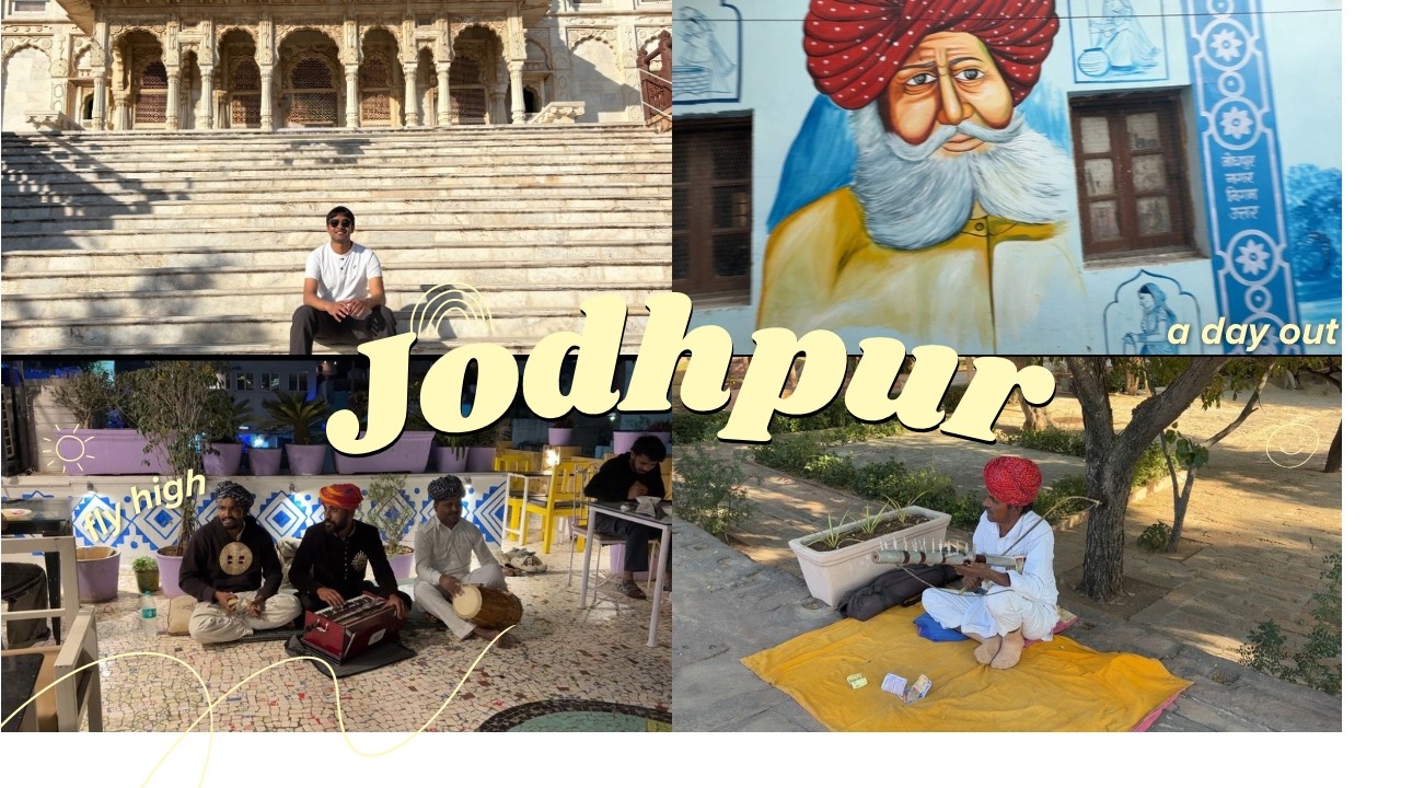 EXPLORING JODHPUR  || THE BLUE CITY ||  #raahidev #travel #jodhpur #rajasthan