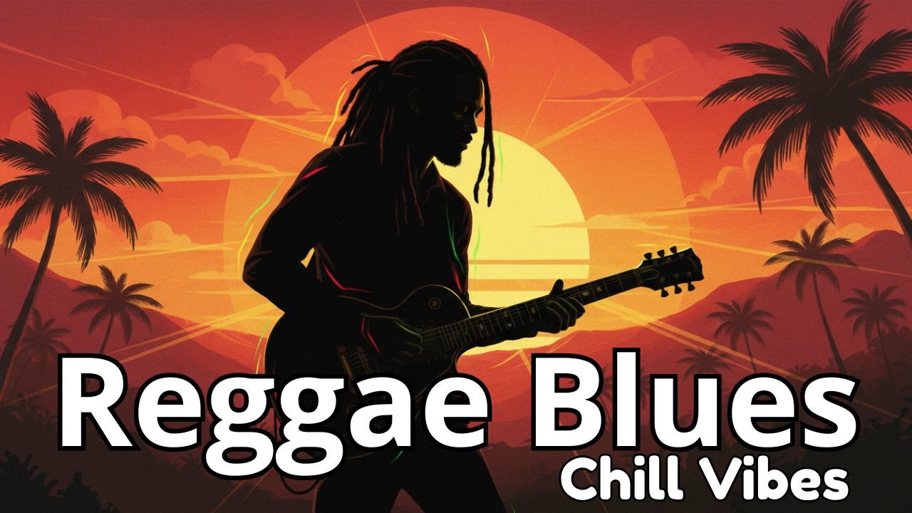 Reggae Blues Vibes | Soulful Guitar & Laid-Back Island Groove