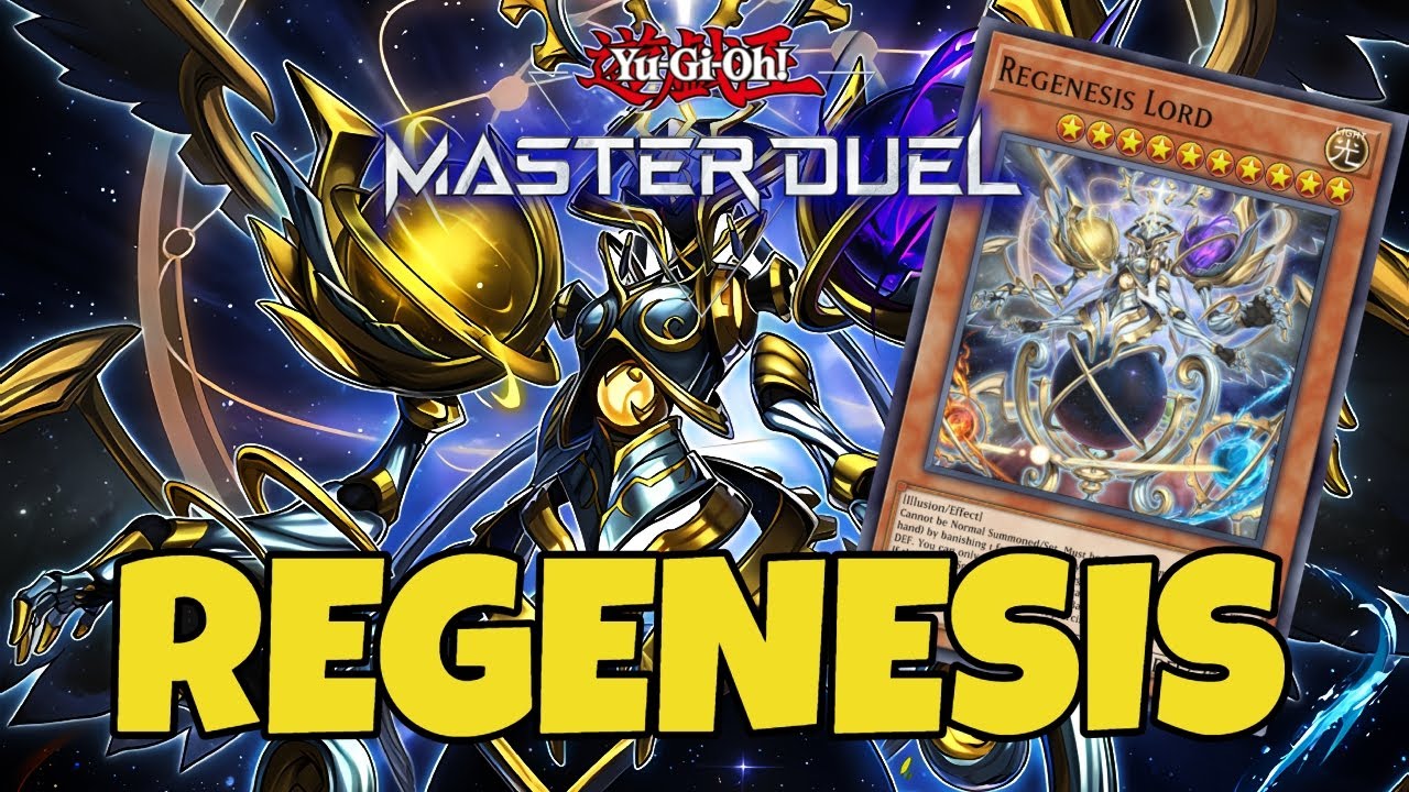 NEW REGENESIS DECK : NO COMBO JUST CHILL !! Yu-Gi-Oh! Master Duel