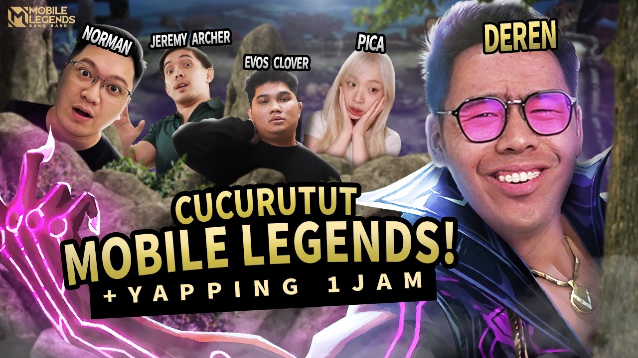AKHIRNYA! DEREN MAIN BARENG CUCURUTUT LAGI! SIAPA YANG KANGEN? WKWKWK (Mobile Legends)