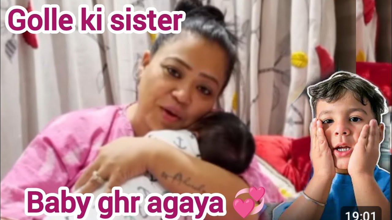Baby Home Agaya Finally 💞Gola Reaction Bharti Singh delivery vlog Bharti Singh new vlog