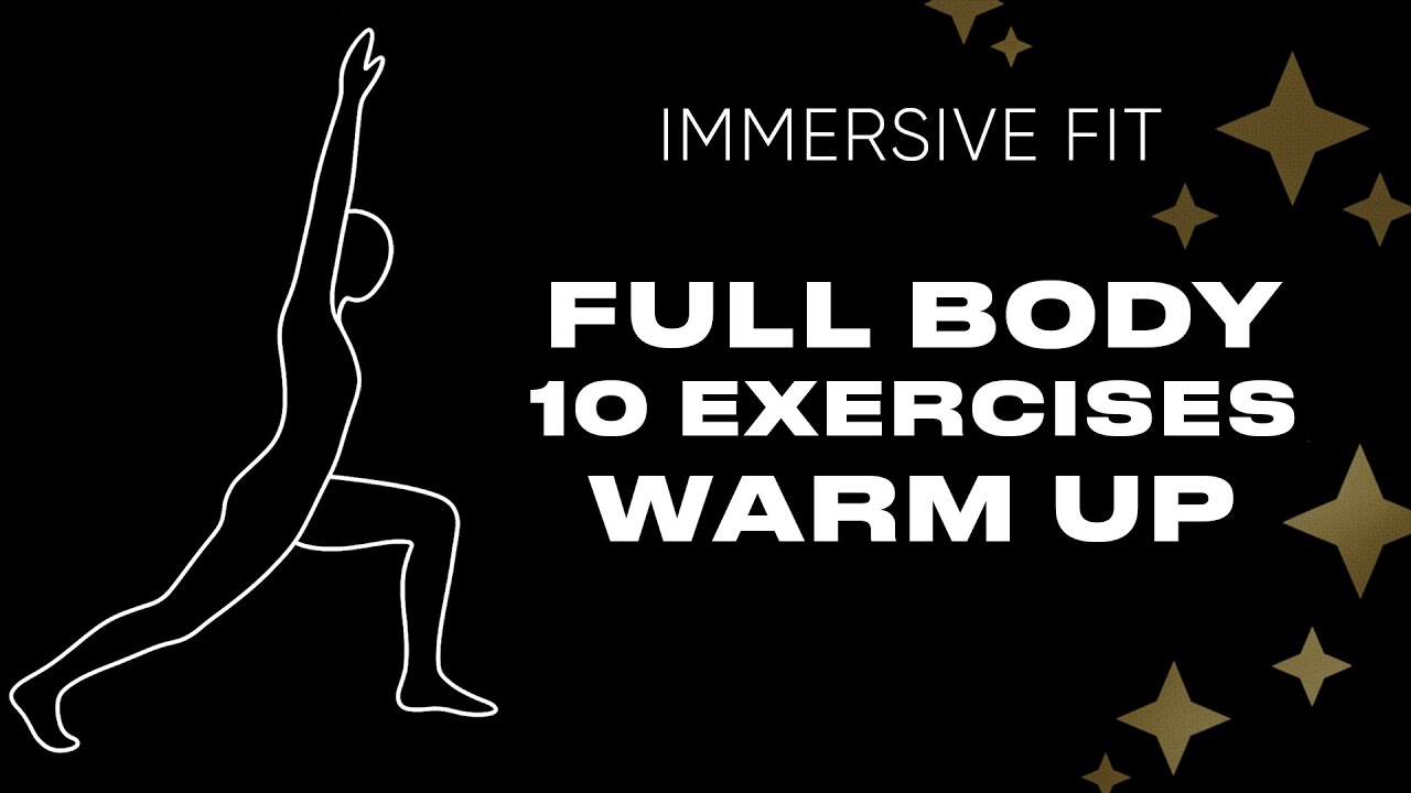 5-min IMMERSIVE INTERACTIVE FULL BODY WARM-UP (10 Exercises)