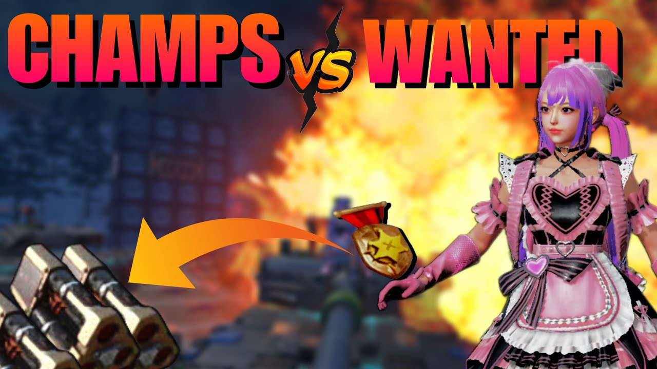 Return of Champ! | Champ vs Wanted | Badge drop, Online raid and raid defense | CHAMP#1