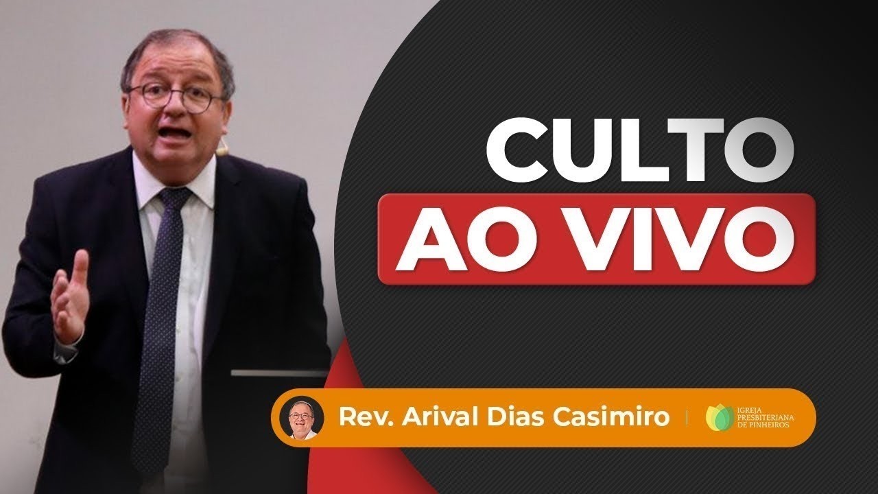 Culto das 8h | 01/03/26 | AO VIVO - Igreja Presbiteriana de Pinheiros | Pr. Arival Dias Casimiro