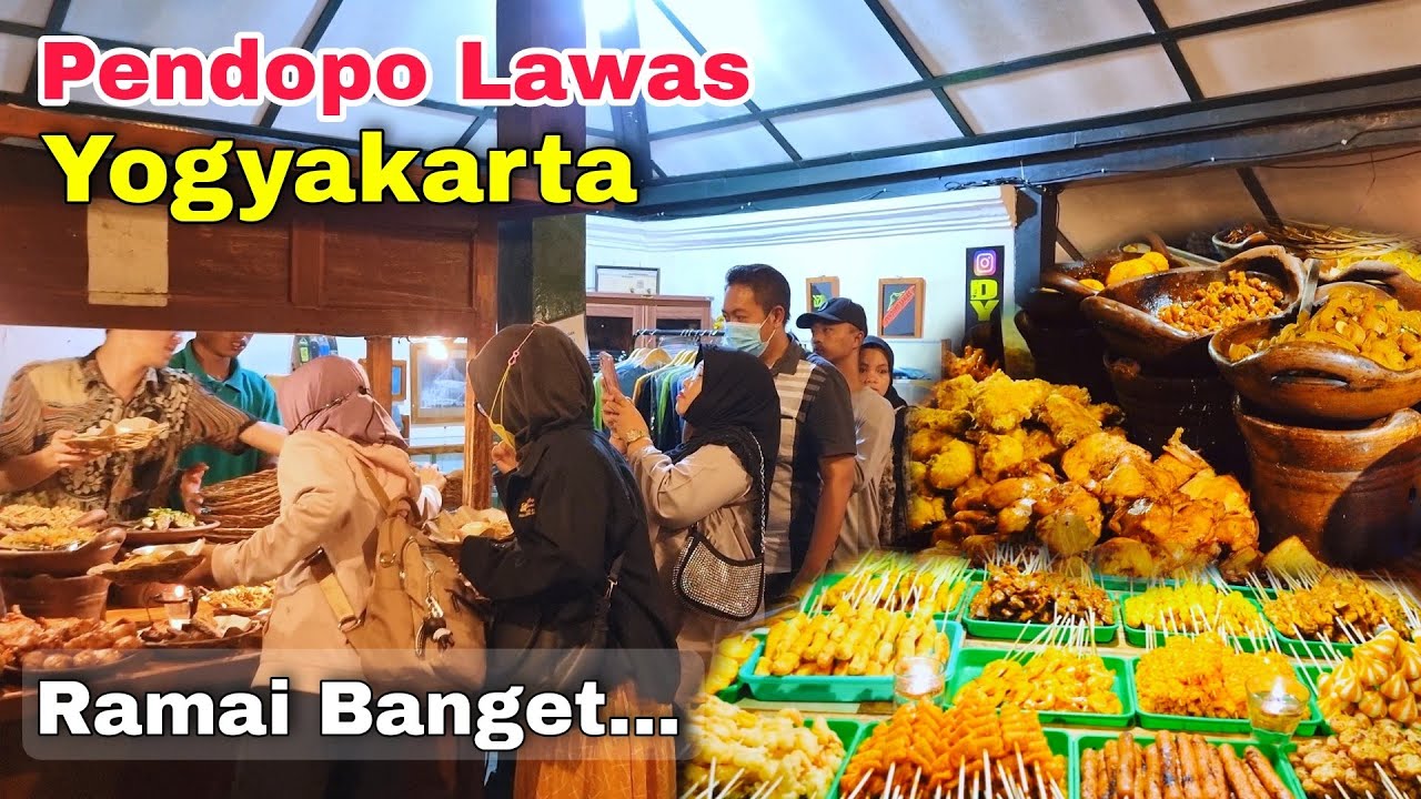 Angkringan Pendopo Lawas Di Dekat Keraton Yogyakarta Ramai Banget | Kuliner Jogja