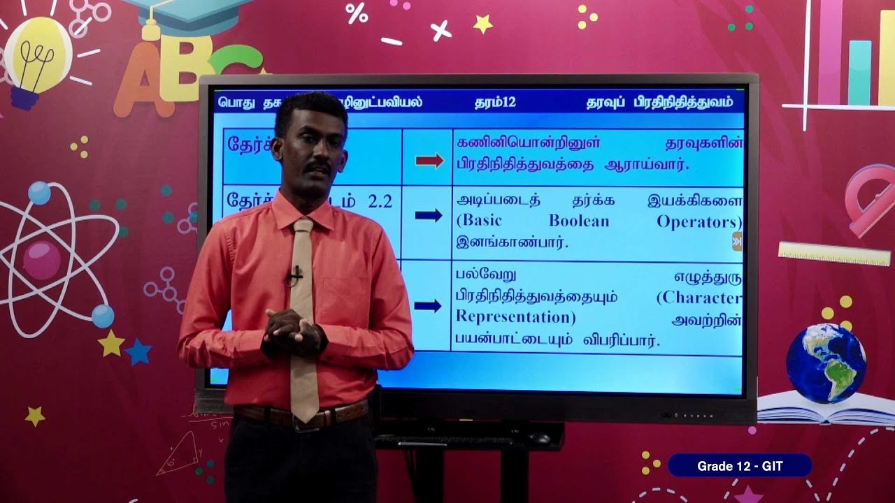 A/L GIT (பொது தகவல் தொழினுட்பவியல்) தரம் 12  - P 03