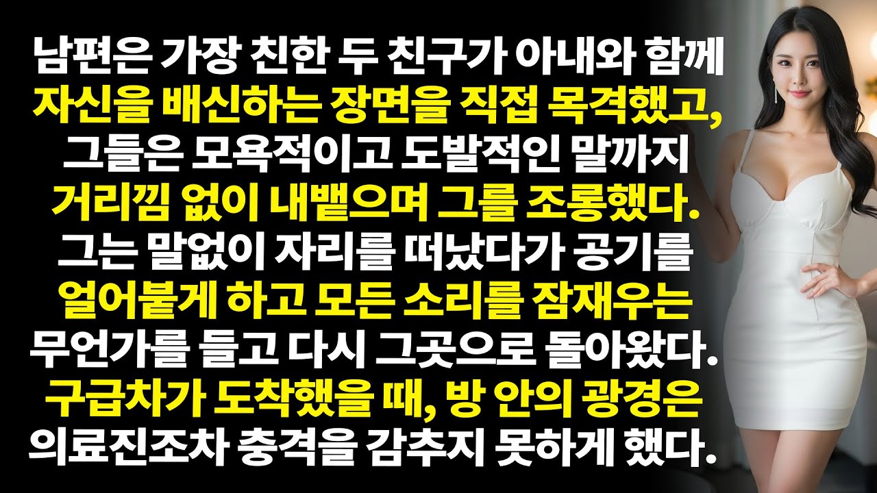 👉 🔥💥 남편이 아내가 가장 친한 두 친구와 바람피우는 현장을 목격했다 — 그 후의 복수가 모두를 소름 끼치게 했다 😱🔥